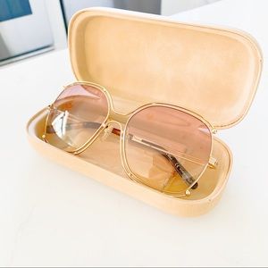 Chloe Sunglasses Pink/Yellow Gradient